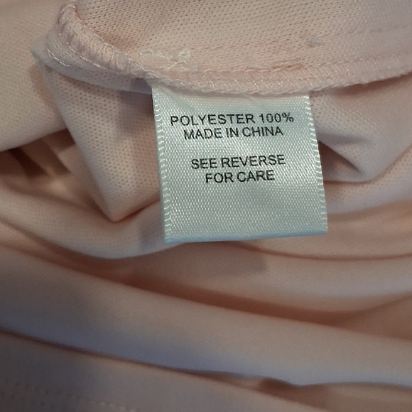 Charlotte Russe/ Skater Dress/ Elegant Peachy Pink/ Sleeveless/ Midi/ Size US S - Picture 6 of 11